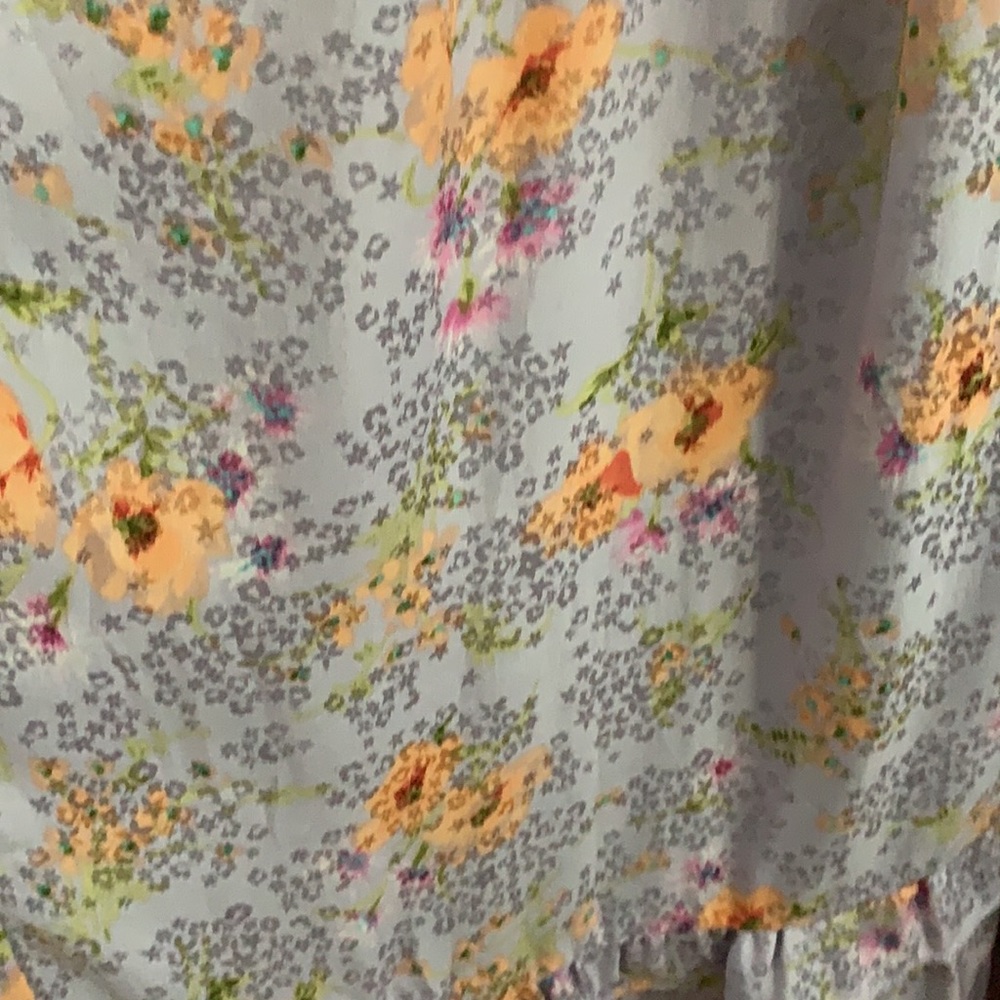 NWT Rebecca Taylor Silk, Floral Tiered Maxi Dress - Picture 8 of 14